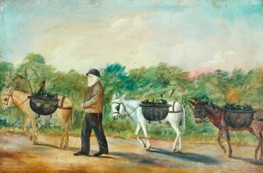 Coal Transportation in to Shibden Valley, 1880